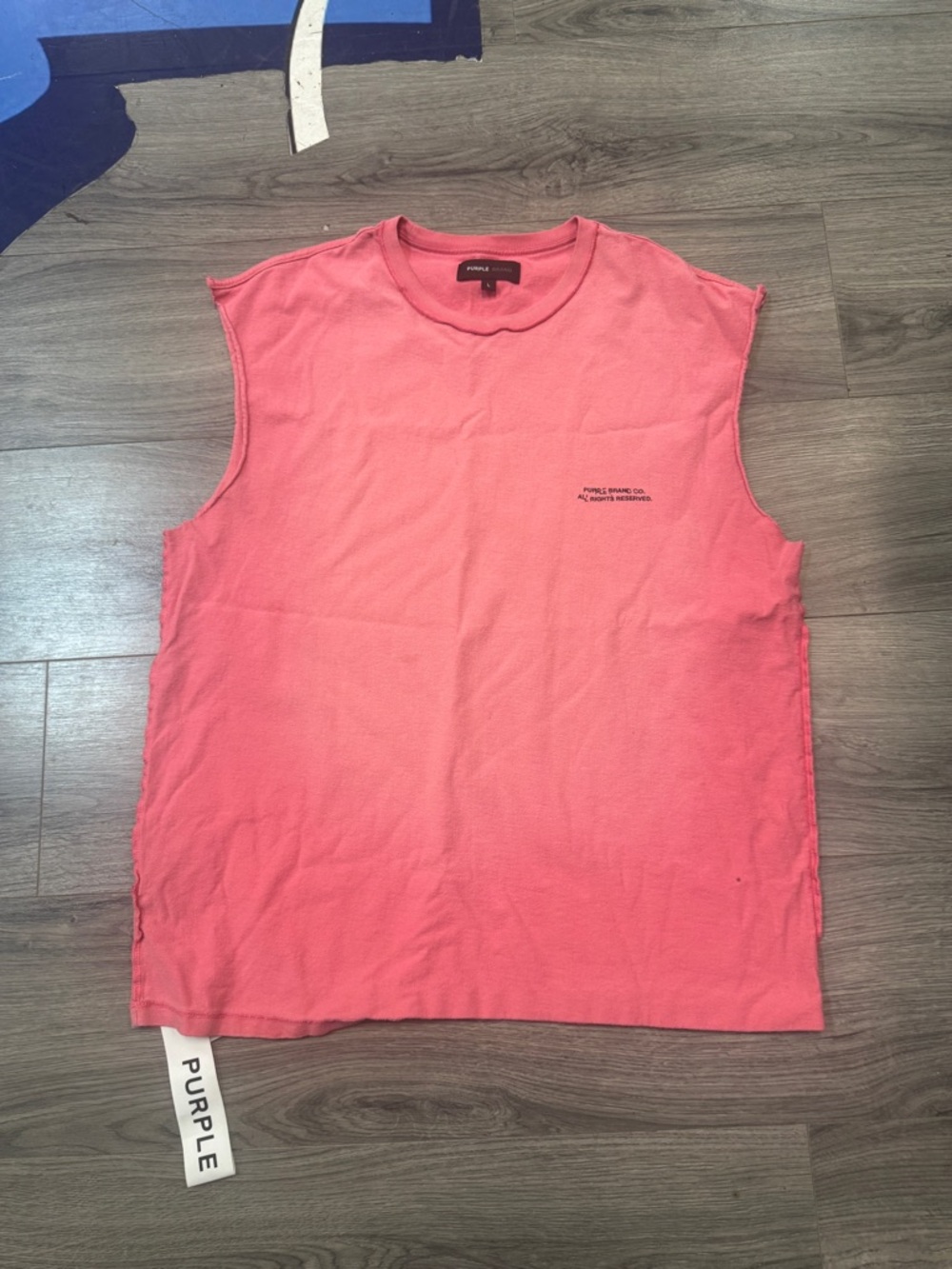 Purple brand Sleeveless Coral Tank Top
